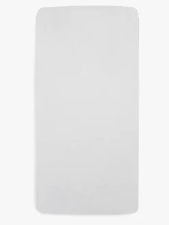 Børn Jollein Sengetøj-Stræklagen Bomuldsstretch 60x120, Hvid
