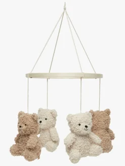 Børn Jollein Børnesenge & Tilbehør-Teddy Bear Uro, Natural/Biscuit