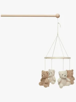 Børn Jollein Børnesenge & Tilbehør-Teddy Bear Uro, Natural/Biscuit