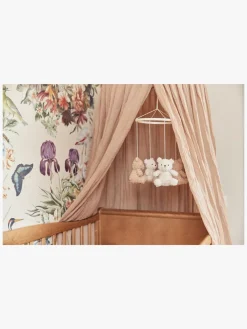 Børnesenge & Tilbehør|Jollein Teddy Bear Uro, Natural/Wild rose