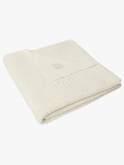 Børn Jollein Interiør-Tæppe Basic Knit, Ivory