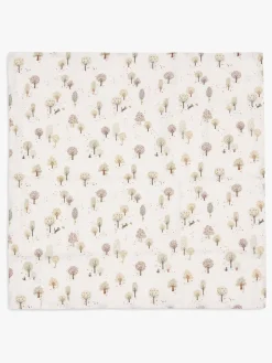 Jollein Stofbleer, Nusseklude & Babytæpper-Tæppe/ Stofble i Musselin 70x70 cm 3-pak, Tiny Park