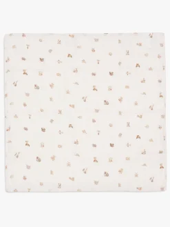 Stofbleer, Nusseklude & Babytæpper|Jollein Tæppe/ Stofble i Musselin 70x70 cm 3-pak, Animal Friends