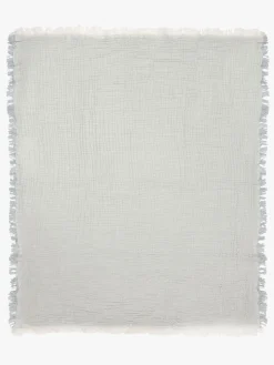 Interiør|Jollein Tæppe/ Stofble i Musselin Fringe, Sea Green