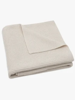 Interiør|Jollein Tæppe 75x100 cm Basic Knit, Oatmeal