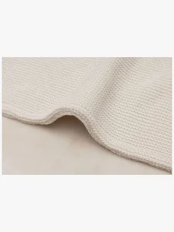 Interiør|Jollein Tæppe 75x100 cm Basic Knit/Velvet, Oatmeal