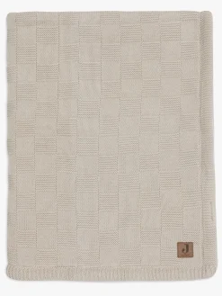 Børn Jollein Interiør-Tæppe 75x100 cm Box Knit/Velvet, Warm Sand