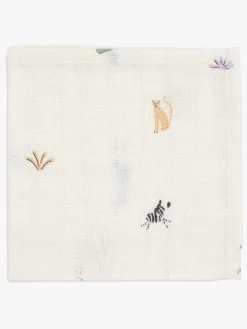 Jollein Pleje & Hygiejne-Vaskeklude Musselin 3-pak, Jungle Jambo