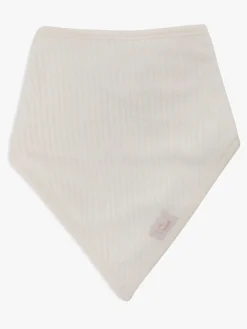 Spisetid|Jollein Velvet Rib Bandana Savlemække 2-pak, Wild Rose/Ivory Lyserød/Beige