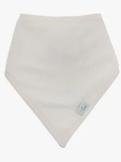 Spisetid|Jollein Velvet Rib Bandana Savlemække 2-pak, Sea Green/Ivory Grøn/Hvid