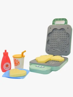 Rolleleg|JuniorHome Junior Home Vaffelmaskine med Lys og Lyd