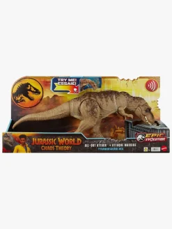 Legetøjsfigurer|JurassicWorld Jurassic World All Out Attack T-Rex