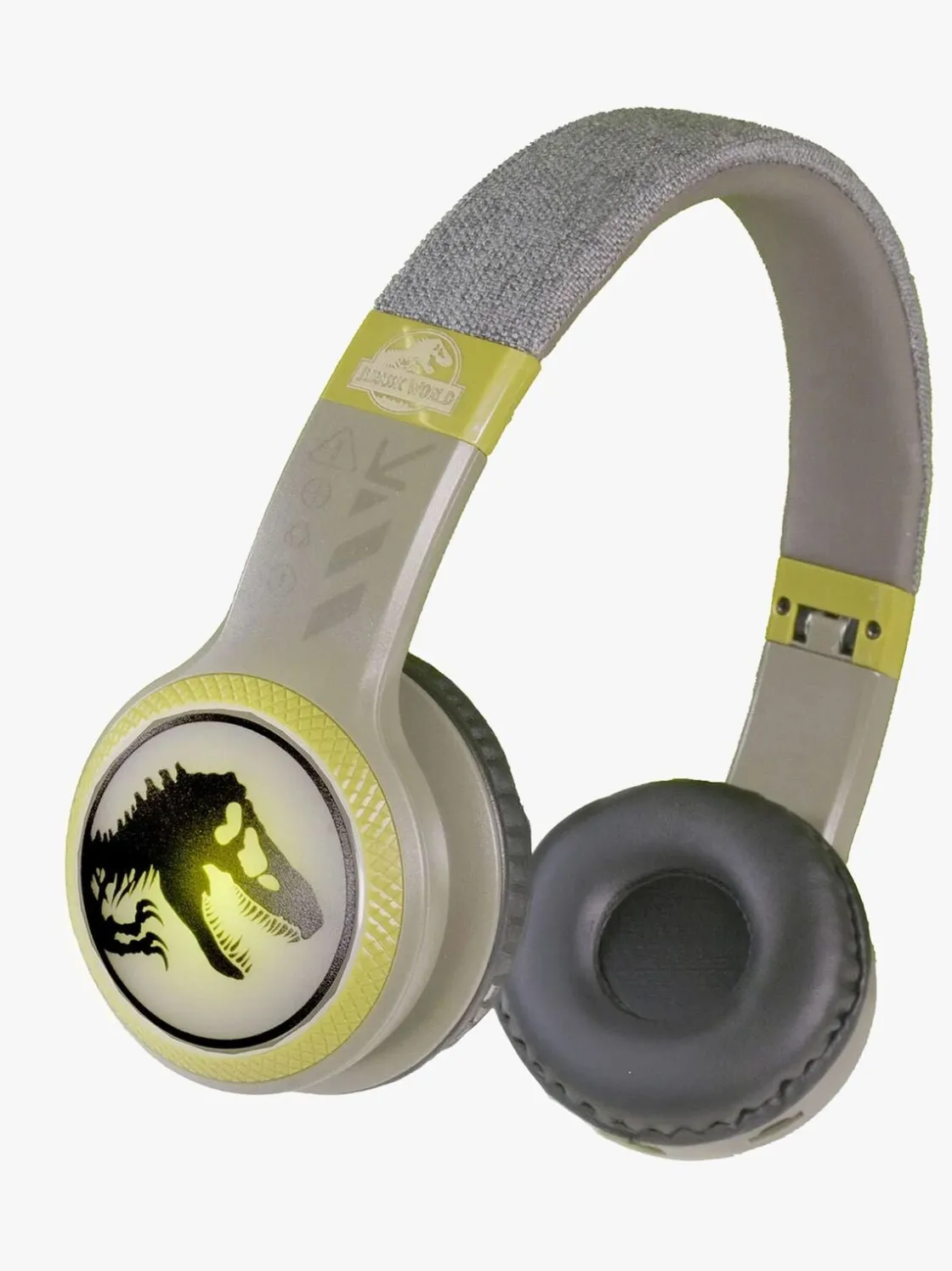 Elektronik & Media|JurassicWorld Jurassic World Trådløse Høretelefoner med LED T-Rex