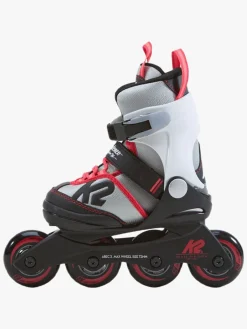 K2 Skating-Cadence G Ltd Inliners, Grå/Rød