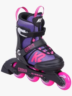 Skating|K2 Cirrus B Inliners, Sort/Lilla