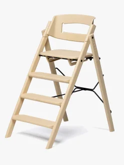 KAOS Højstole & Tilbehør-Klapp Højstol Recycled inkl. Beskyttelsesbøjle & Bakke, Desert Sand/Charcoal Black