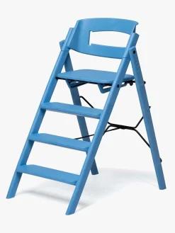 Højstole & Tilbehør|KAOS Klapp Højstol Recycled inkl. Beskyttelsesbøjle & Bakke, Swedish Blue/Terracotta Pink