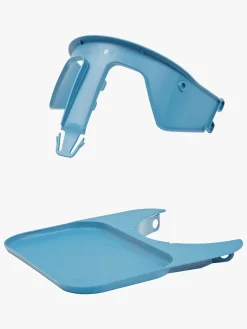 Højstole & Tilbehør|KAOS Klapp Højstol Recycled inkl. Beskyttelsesbøjle & Bakke, Terracotta Pink/Swedish Blue