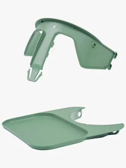 Højstole & Tilbehør|KAOS Klapp Højstol Recycled inkl. Beskyttelsesbøjle & Bakke, Charcoal Black/Mineral Green