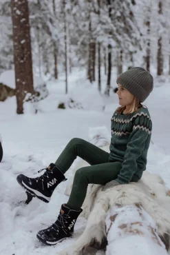 Børn Kavat Støvler & Vinterstøvler-Brunnan WP Vinterstøvler, Black