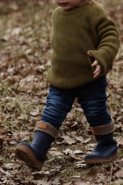 Børn Kavat Gummistøvler-Gimo WP Forede Gummistøvler, Blå