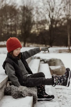 Støvler & Vinterstøvler|Kavat Voxna WP Vinterstøvler, Folklore print