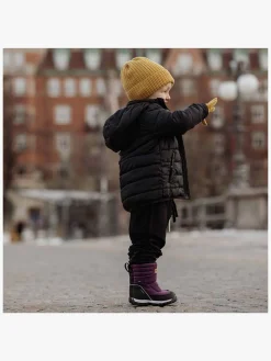 Støvler & Vinterstøvler|Kavat Voxna WP Vinterstøvler, Violet Hvid/Sort/Lilla