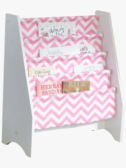 Børnemøbler|KidKraft Bogreol, Lyserød/Hvid