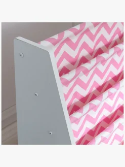 Børnemøbler|KidKraft Bogreol, Lyserød/Hvid