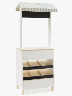 Rolleleg|KidsConcept Kids Concept Bistro Markedsbod, Hvid/Multi