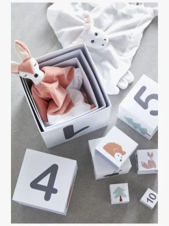 Stofbleer, Nusseklude & Babytæpper|KidsConcept Kids Concept EDVIN Nusseklud Ræv, Rød