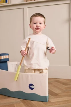 KidsConcept Legetelte & -Tunneler-Kid's Concept Kid's Hub Båd med Fiskesæt