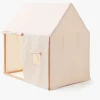 Interiør|KidsConcept Kids Concept Legehus Telt, Naturhvid