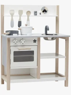 KidsConcept Rolleleg-Kid's Concept Legekøkken, Natur/Hvid