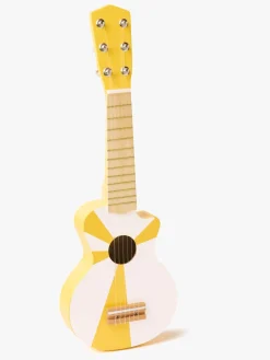 KidsConcept Musikinstrumenter-Kid's Concept Legetøjsguitar, Gul/Hvid