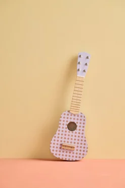 KidsConcept Musikinstrumenter-Kid's Concept Legetøjsguitar Prikket, Lilla