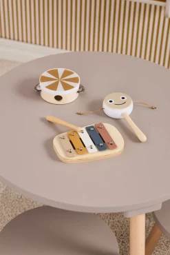 Musikinstrumenter|Legetøj Til Børn På 0-10 År|KidsConcept Kid's Concept Musiksæt, Brun