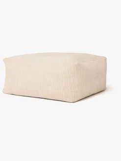 Børnemøbler|KidsConcept Kid's Concept Puf, Naturhvid