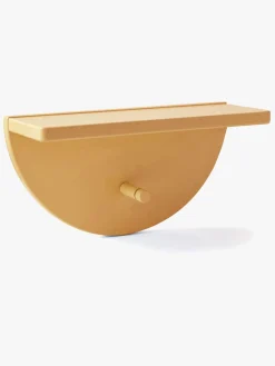 Børnemøbler|KidsConcept Kid's Concept STAR Hylde Cirkel, Sennep