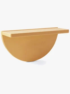 Børnemøbler|KidsConcept Kid's Concept STAR Hylde Cirkel, Sennep