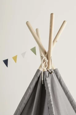 Interiør|KidsConcept Kids Concept Tipitelt, Grå Grå