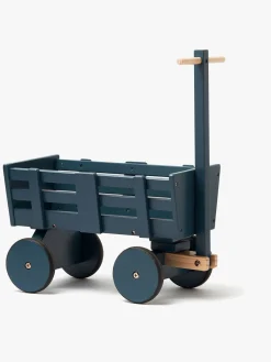 KidsConcept Dukker & Bamser-Kids Concept Trækvogn Carl Larsson, Blå