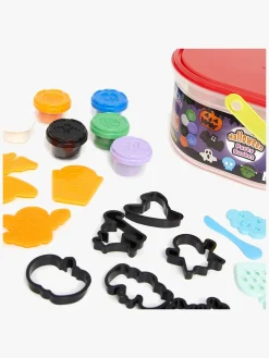 Kreativt Legetøj|KidsDough Kid's Dough Halloween Party Bucket Modellervoks