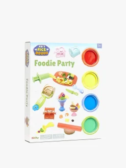 Kreativt Legetøj|KidsDough Kid's Dough Rice Dough Foodie Party Modellervoks