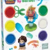 Kreativt Legetøj|KidsDough Kid's Rice Dough  Frisør Modellervoks