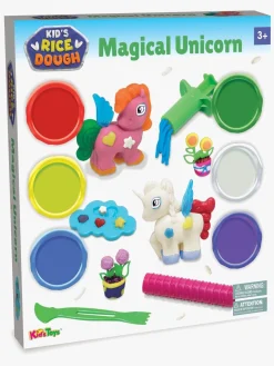 Kreativt Legetøj|KidsDough Kid's Rice Dough  Magisk Enhjørning Modellervoks