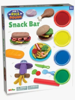 Kreativt Legetøj|KidsDough Kid's Rice Dough Snack Bar Modellervoks