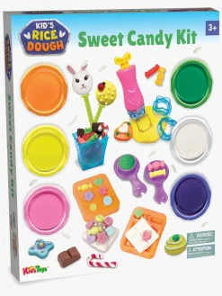 Kreativt Legetøj|KidsDough Kid's Rice Dough Sweet Candy Kit Modellervoks