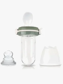 Spisetid|Kidsme Food Squeezer m. Ske, Grey
