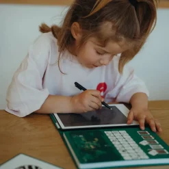 Kreativt Legetøj|Kidywolf KIDYDRAW MINI Tegnetablet LCD Verdens Dyr Grøn